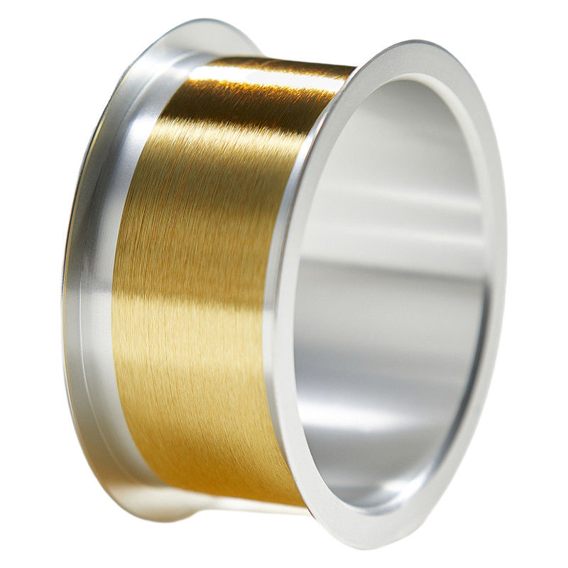 ضخامت 0.01mm سیم نقره ای طلا شده با مزیت هزینه رقابتی برای از بین بردن گرما و عملکرد پایدار