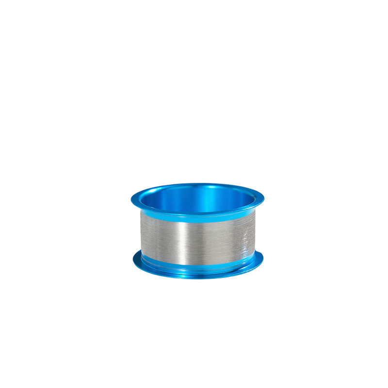 Ultra Fine 0.01mm diameter سیم مس پوشش داده شده با پالادیوم با قدرت بالا با خمیدگی کم و سفتی بالا