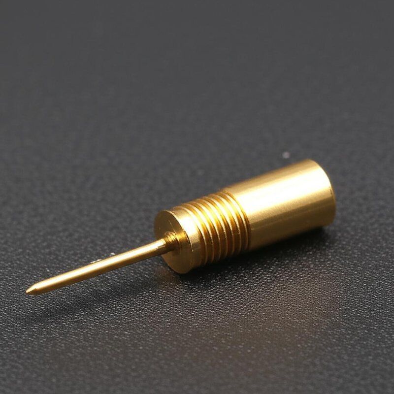 پروب تست فنری با روکش طلا با جریان نامی 1 آمپر و اندازه‌های سفارشی برای تست BGA