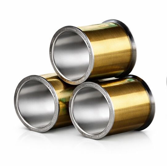 سیم اتصال نقره ای طلایی تولید کننده 15μm 18μm 20μm 25μm سیم فوق العاده نازک