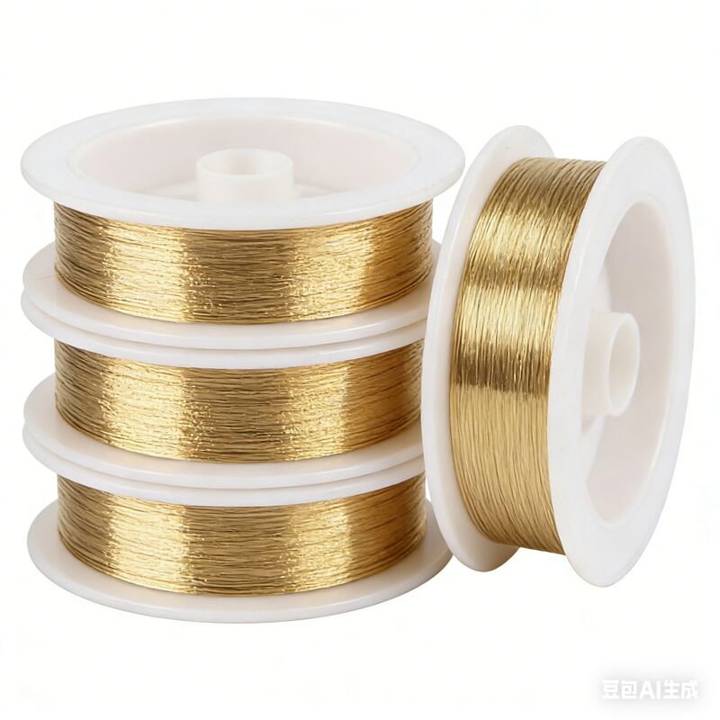 سیم مولیبدنیوم فلز شده با طلای فوق العاده عالی Mo99.95% Au پوشش برای اتصال LED و IC